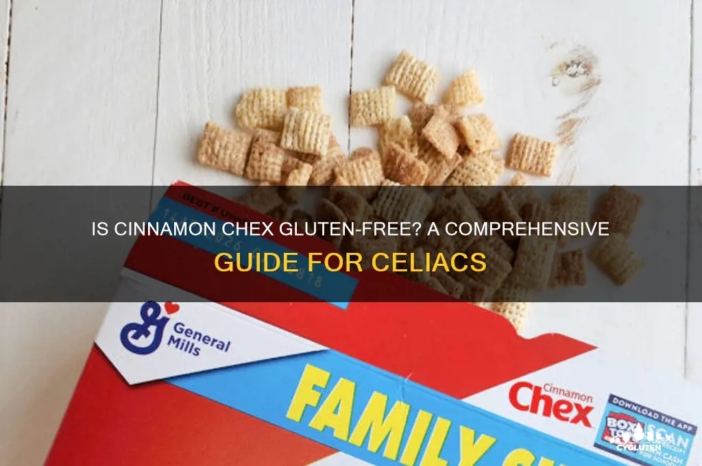 is cinnamon chex gluten free
