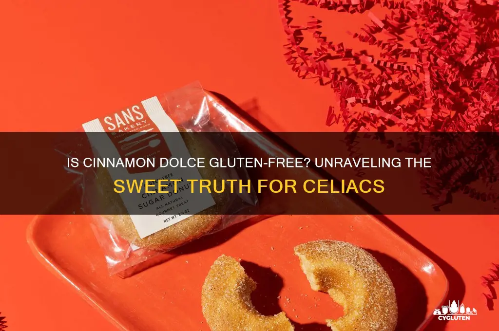 is cinnamon dolce gluten free