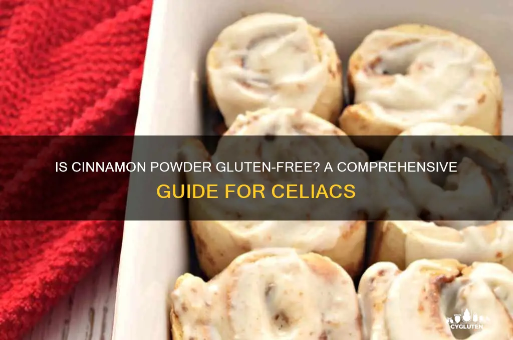 is cinnamon powder gluten free