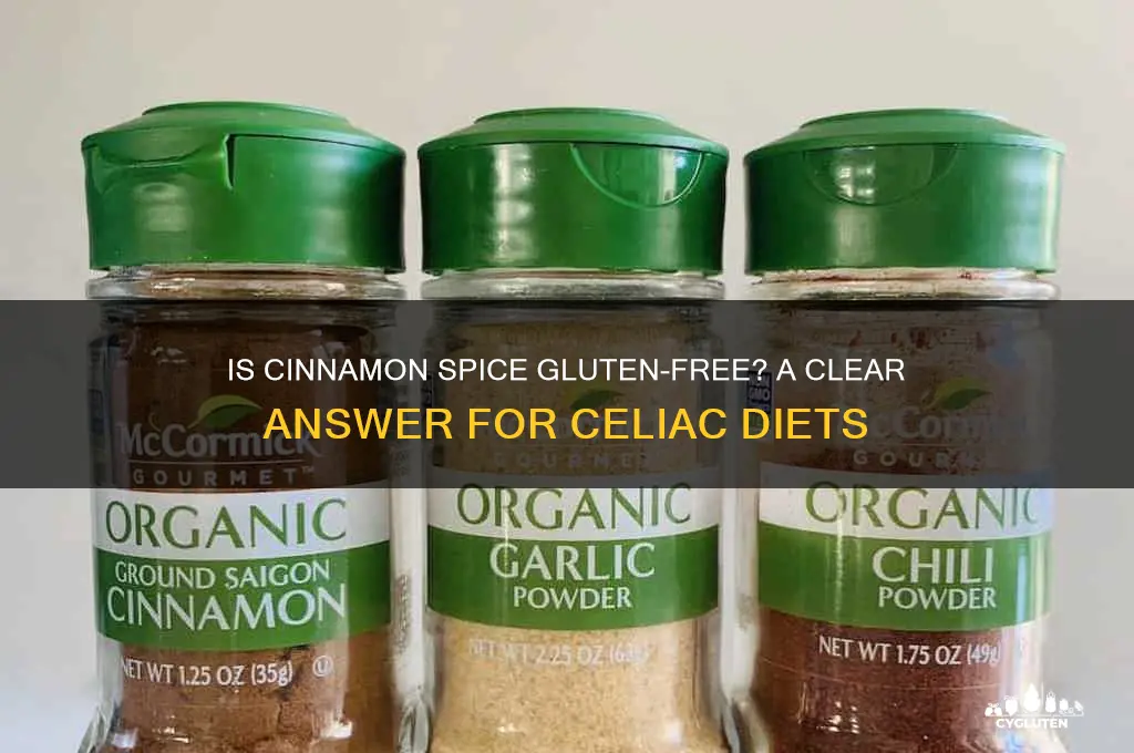 is cinnamon spice gluten free