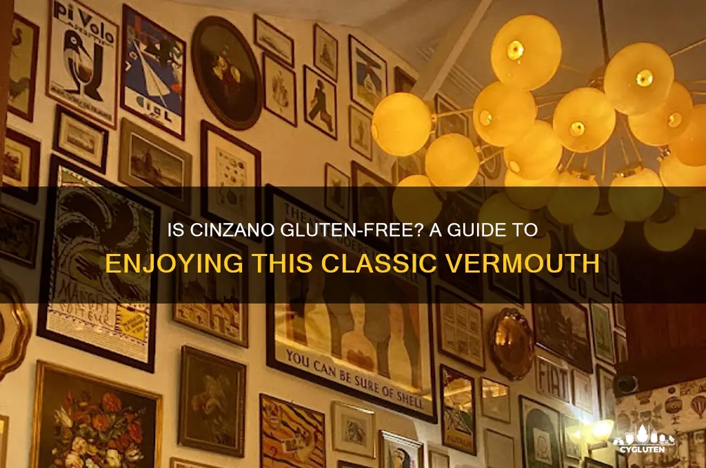 is cinzano gluten free