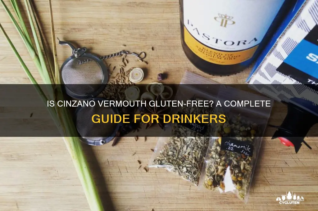 is cinzano vermouth gluten free