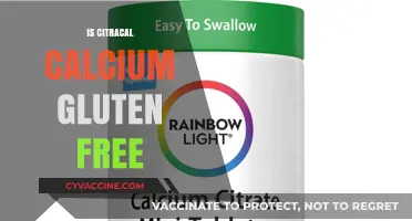 Is Citracal Calcium Gluten-Free? A Comprehensive Guide for Consumers