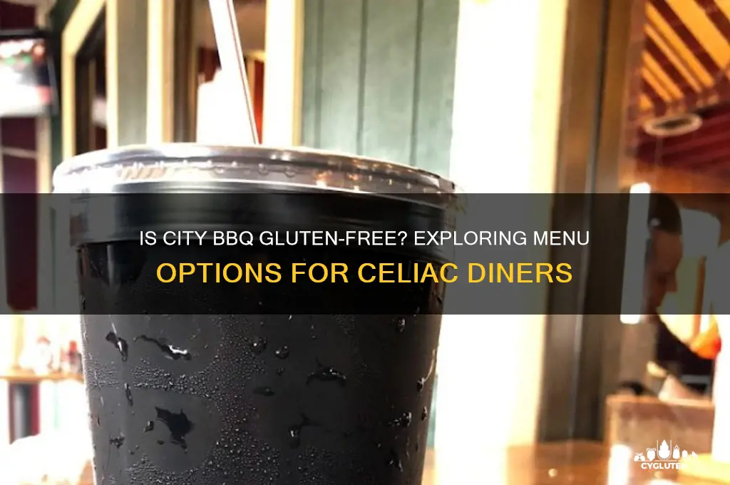 is city bbq gluten free