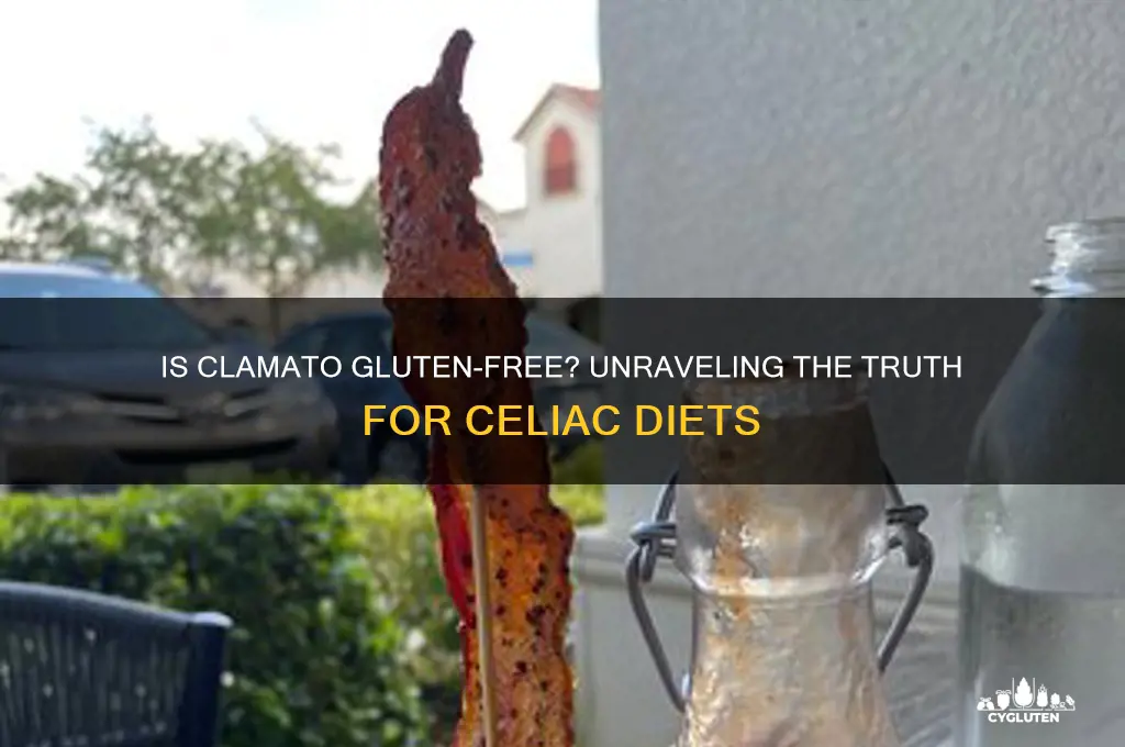is clamato gluten fre
