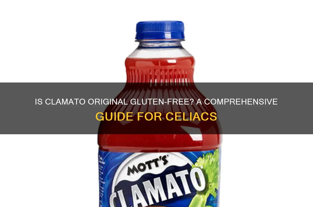 is clamato original gluten free