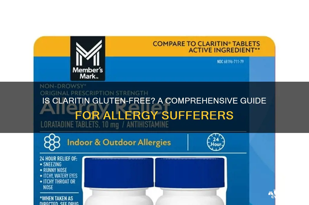 is claratin gluten free