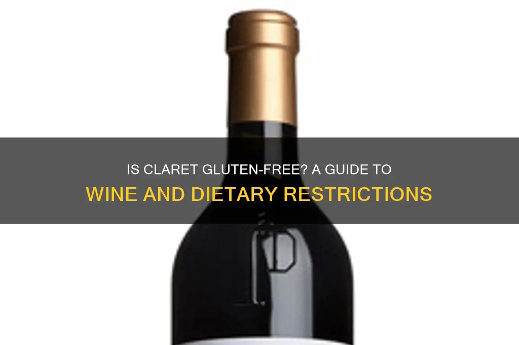 is claret gluten free