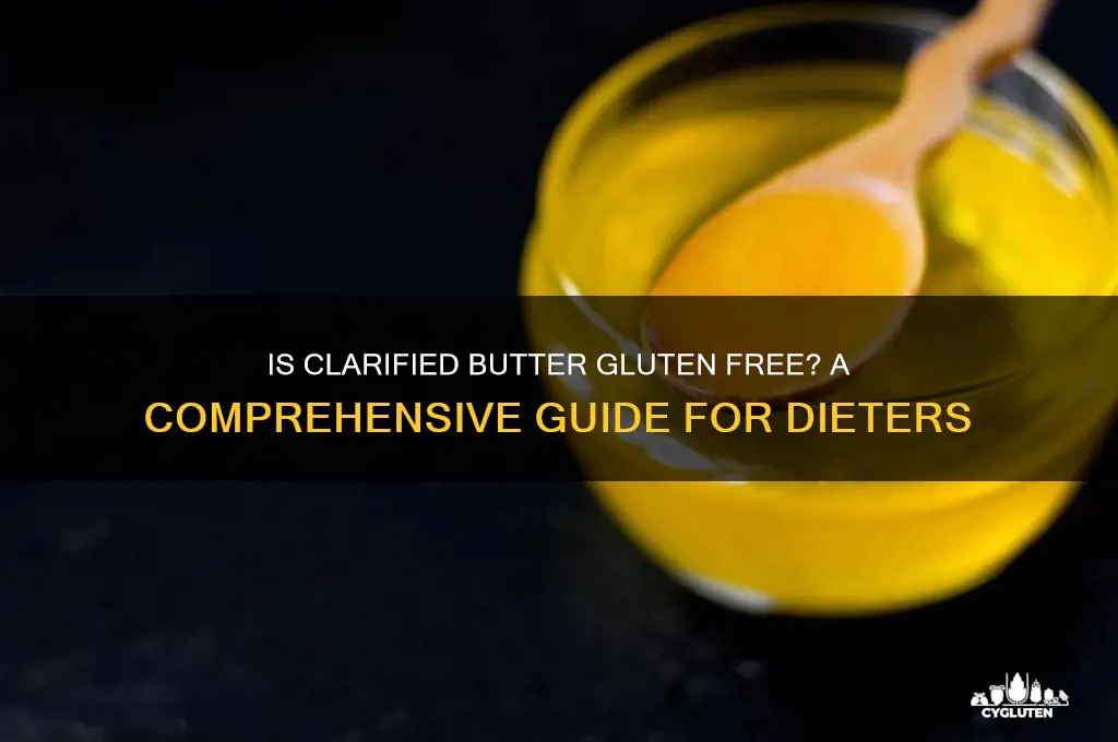 is clarified butter gluten free