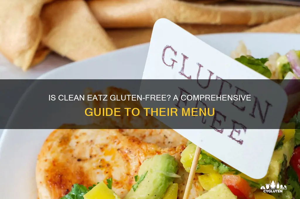 is clean eatz gluten free