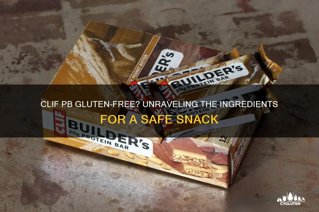 is clif pb gluten free
