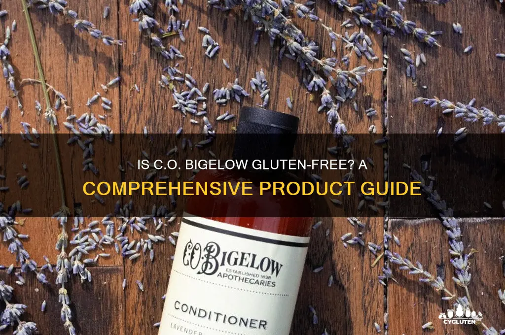 is co bigelow gluten free