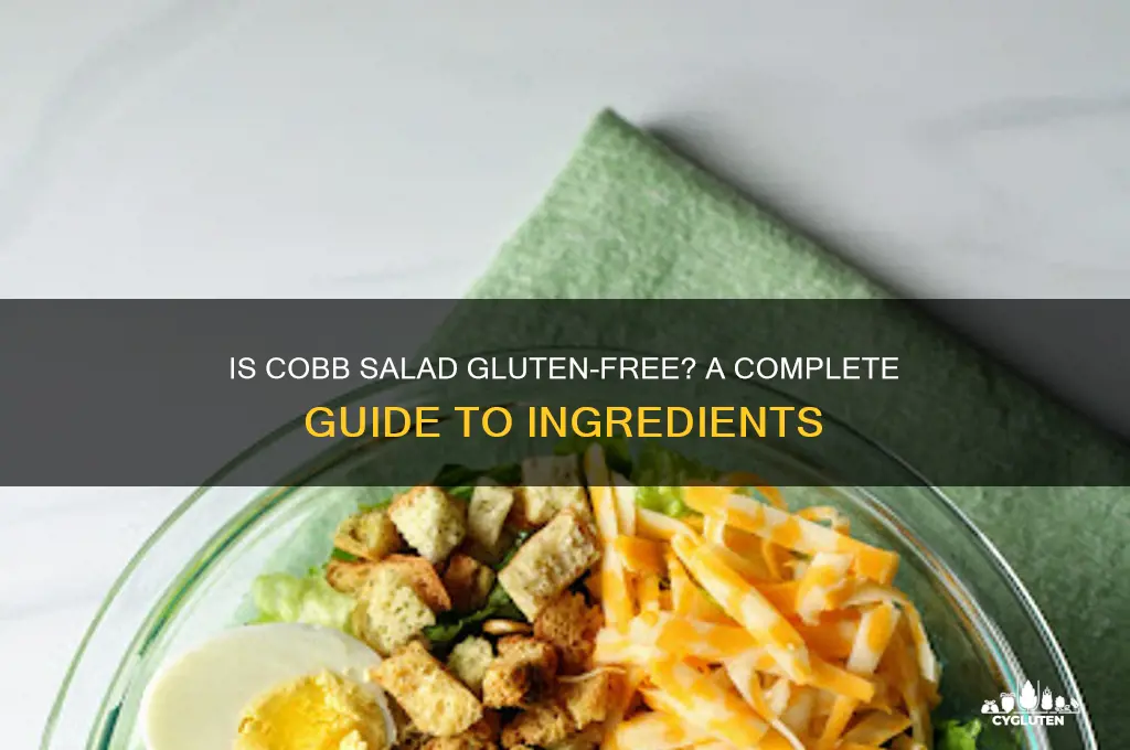 is cobb salad gluten free