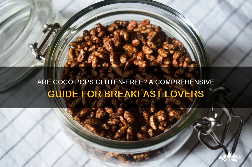 is coco pops gluten free