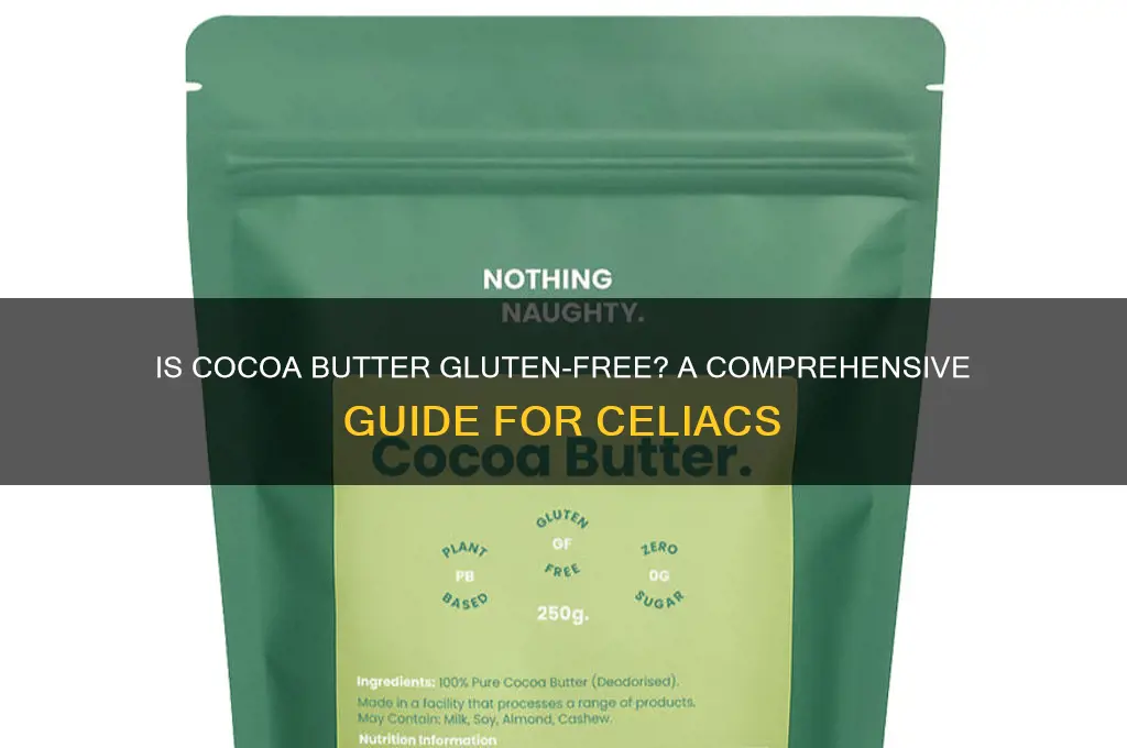 is cocoa butter gluten free