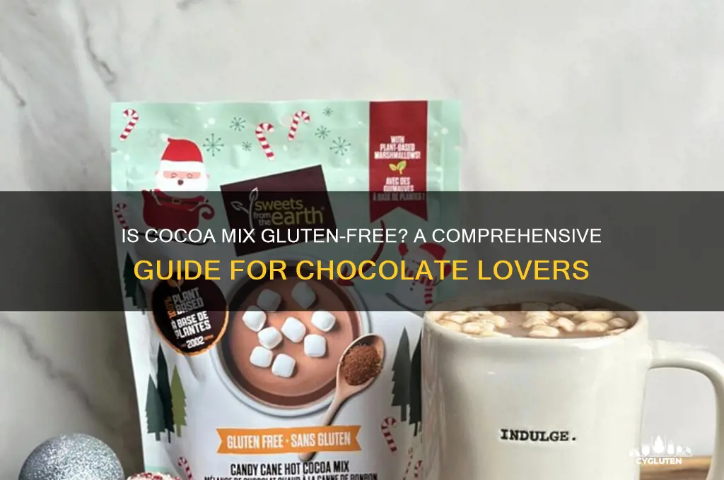 is cocoa mix gluten free