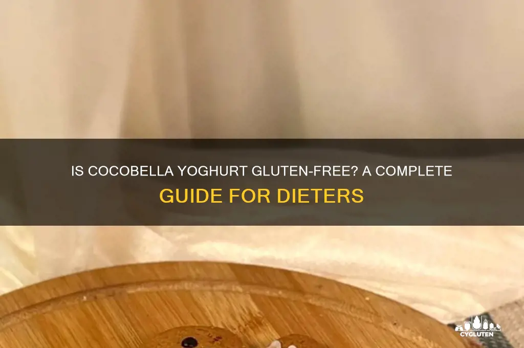 is cocobella yoghurt gluten free