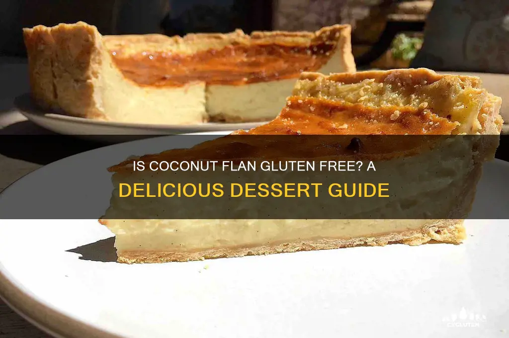 is coconut flan gluten free