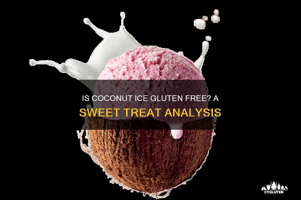 is coconut ice gluten free