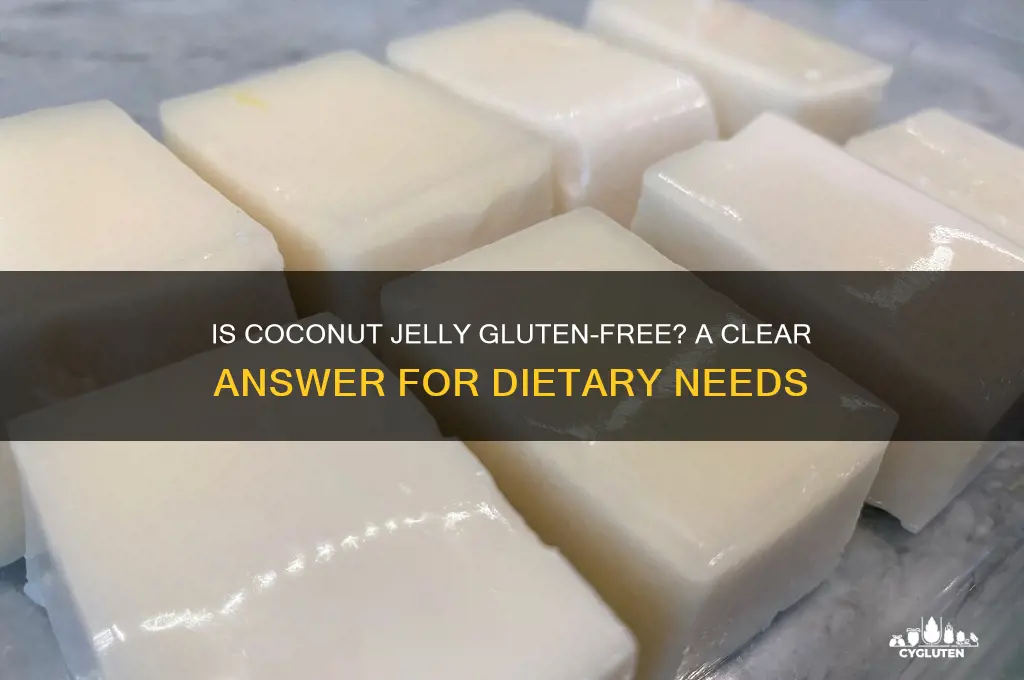 is coconut jelly gluten free