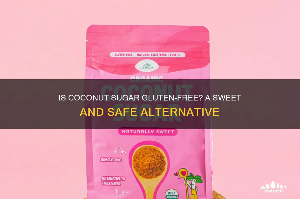 is coconut sugar gluten free