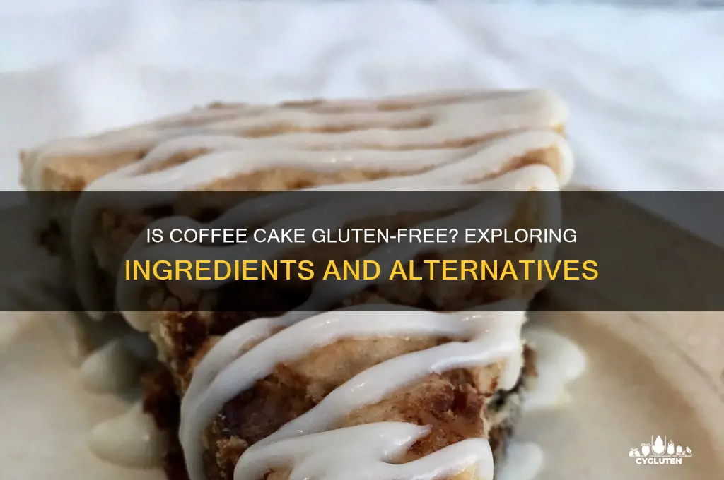 is coffee cake gluten free