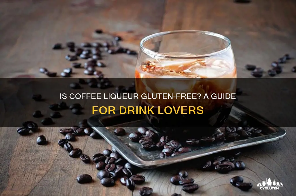 is coffee liqueur gluten free