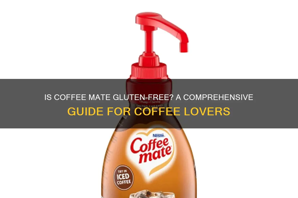 is coffee mate gluten free