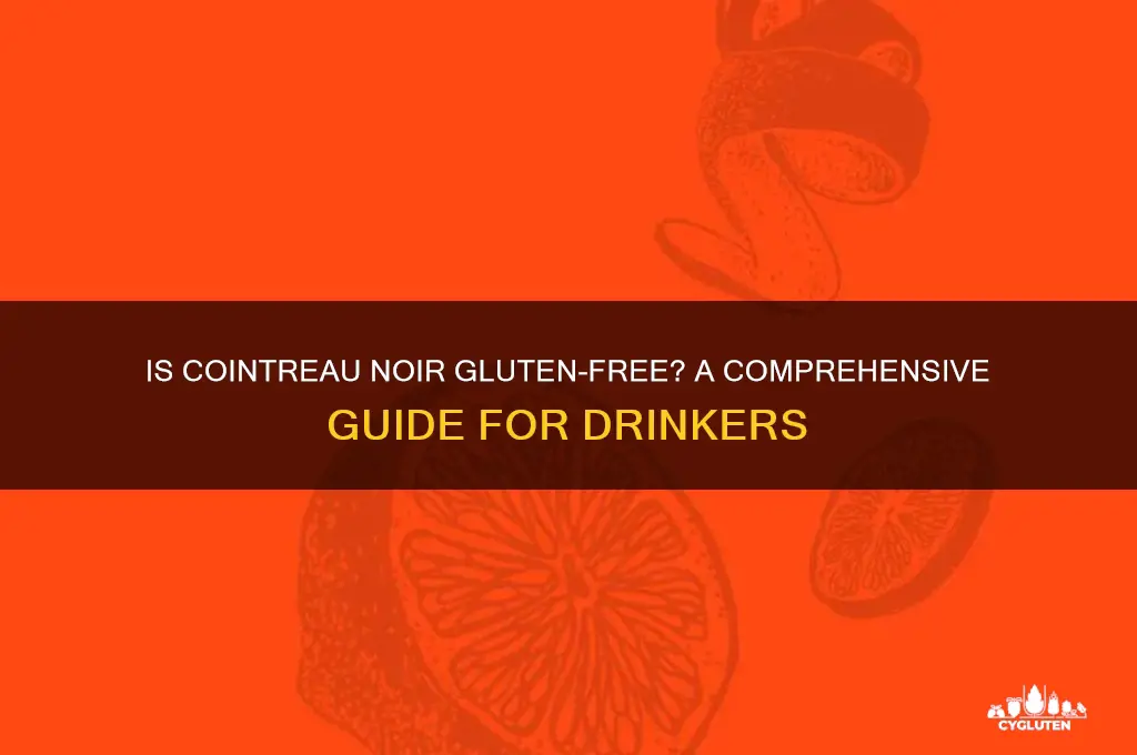 is cointreau noir gluten free