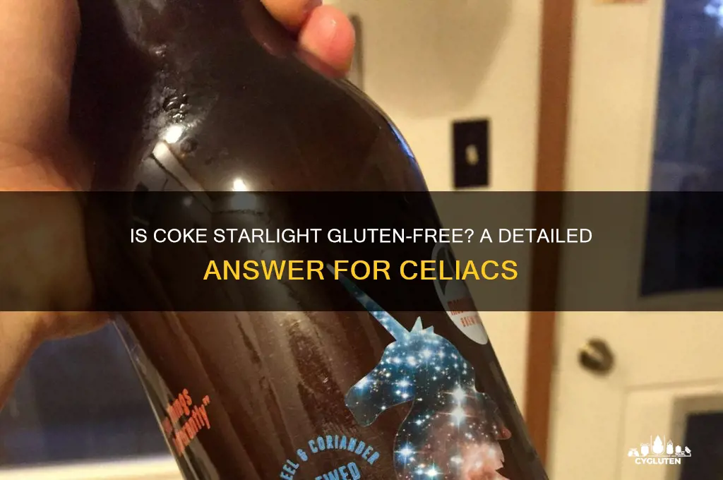 is coke starlight gluten free