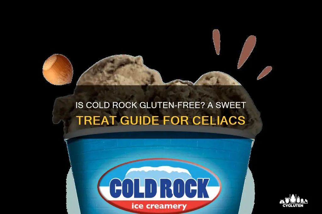 is cold rock gluten free