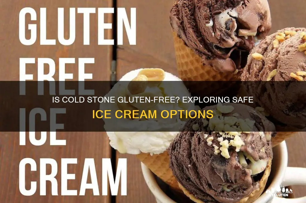 is cold stone gluten free