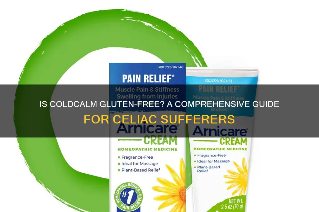 is coldcalm gluten free