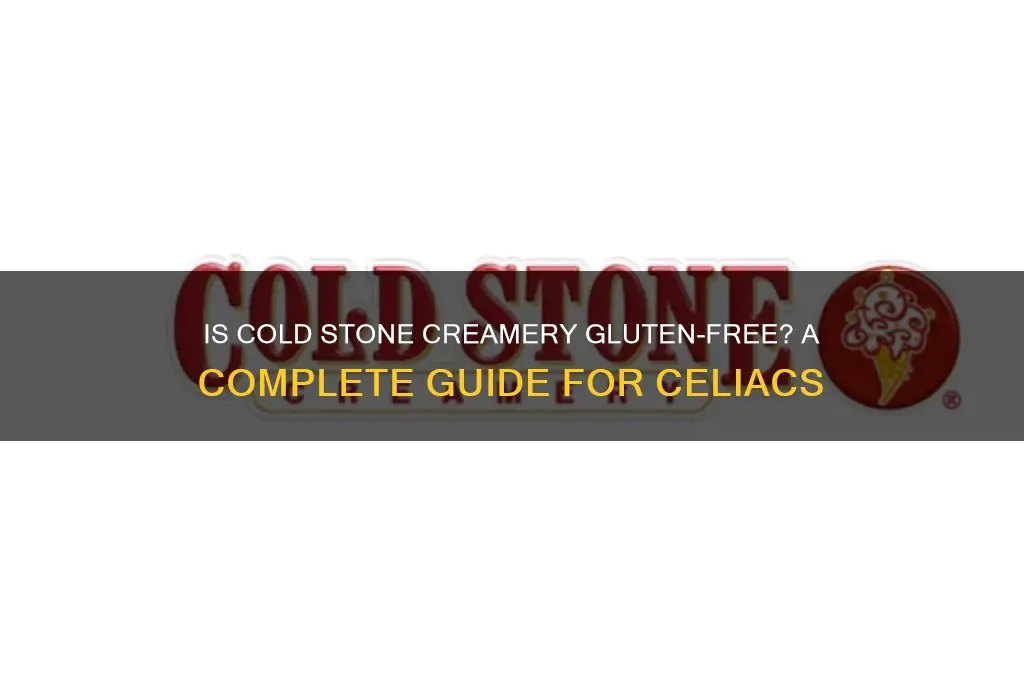 is coldstone gluten free