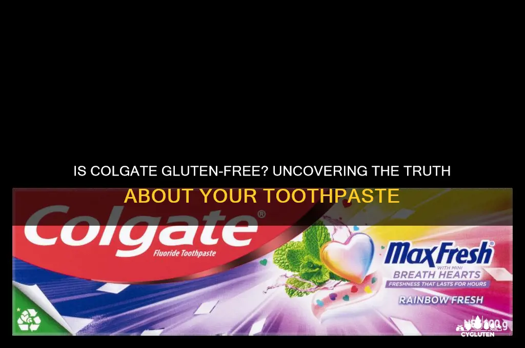 is colgate gluten free
