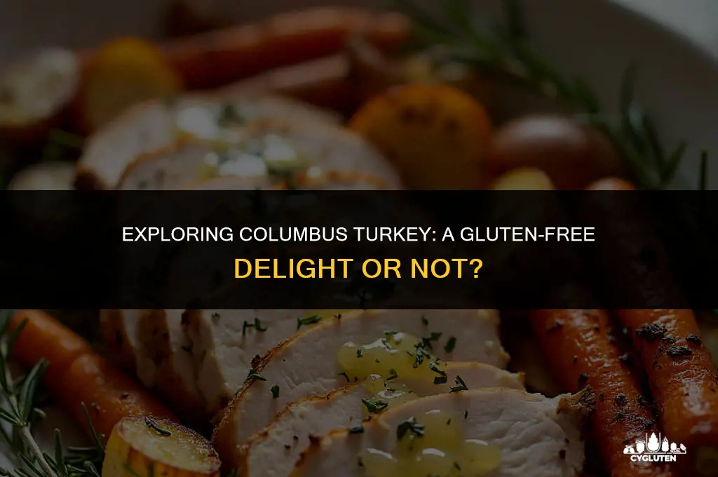 is columbus turkey gluten free