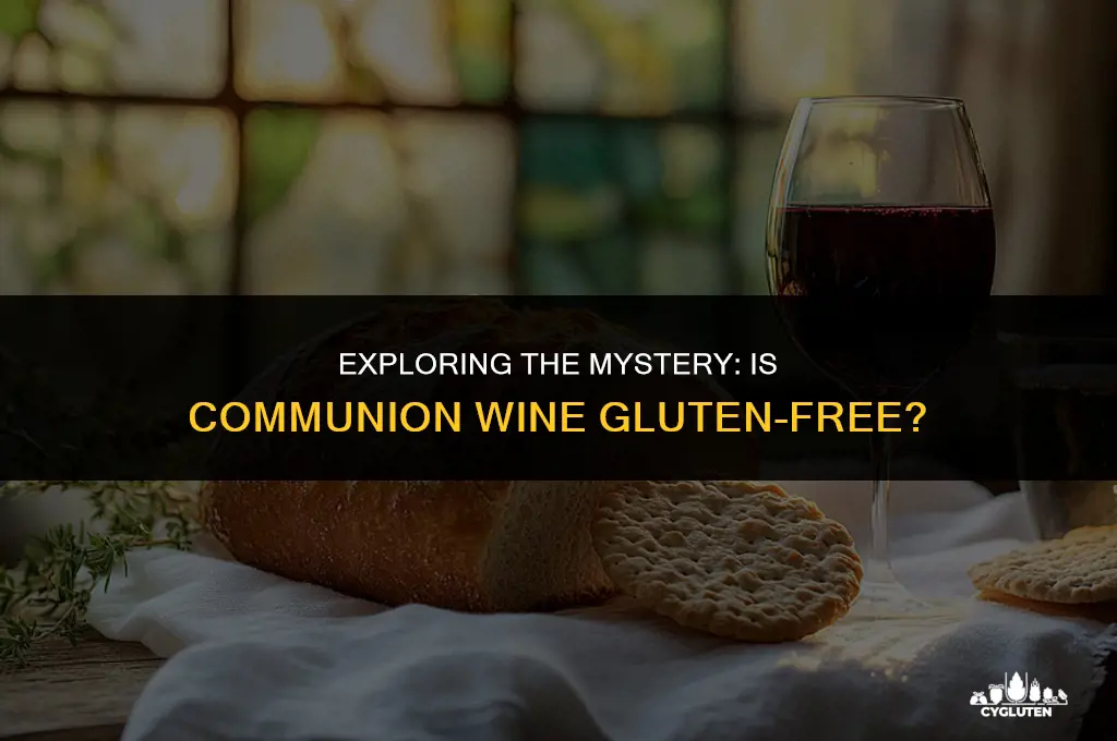 is communion wine gluten free