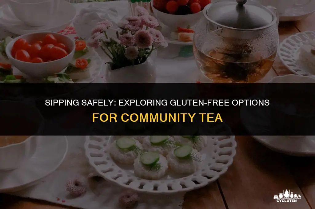 is community tea gluten fre