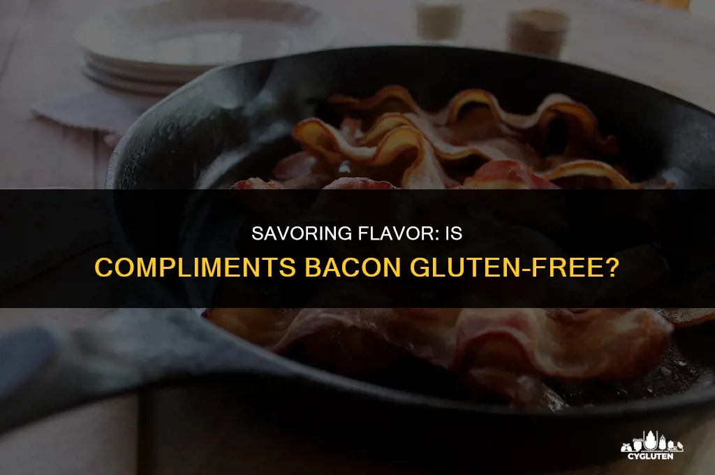 is compliments bacon gluten free