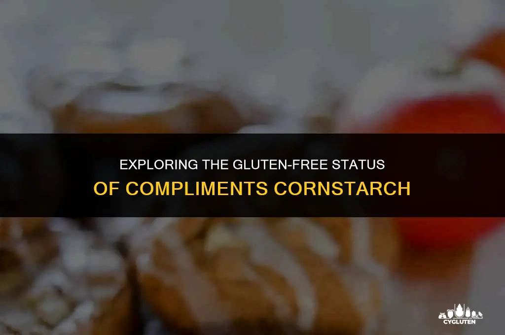 is compliments cornstarch gluten free