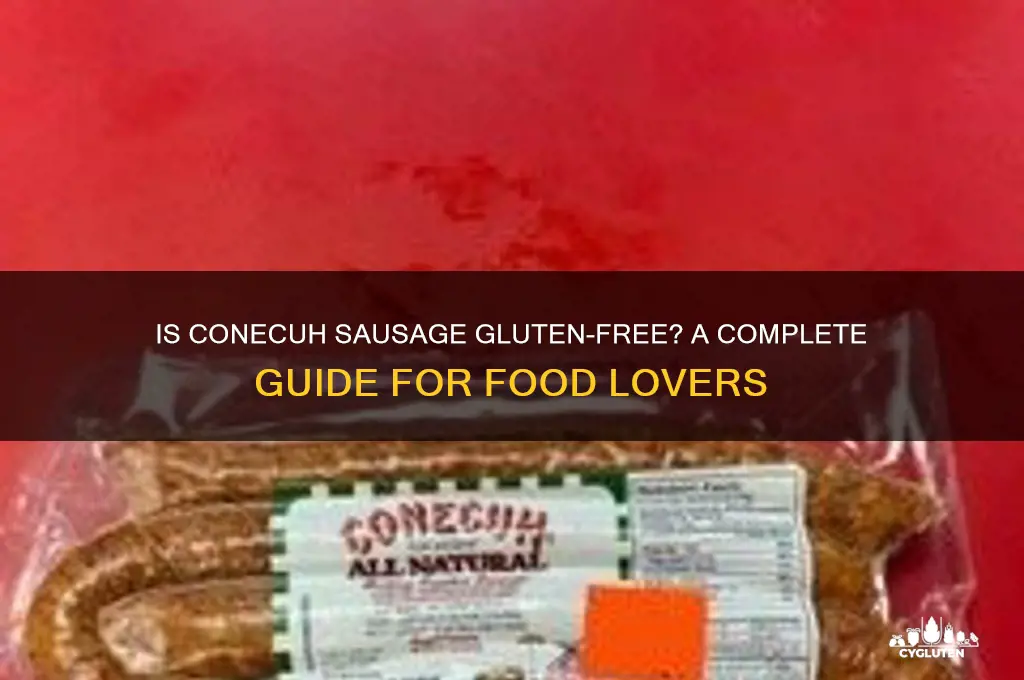 is conecuh sausage gluten free