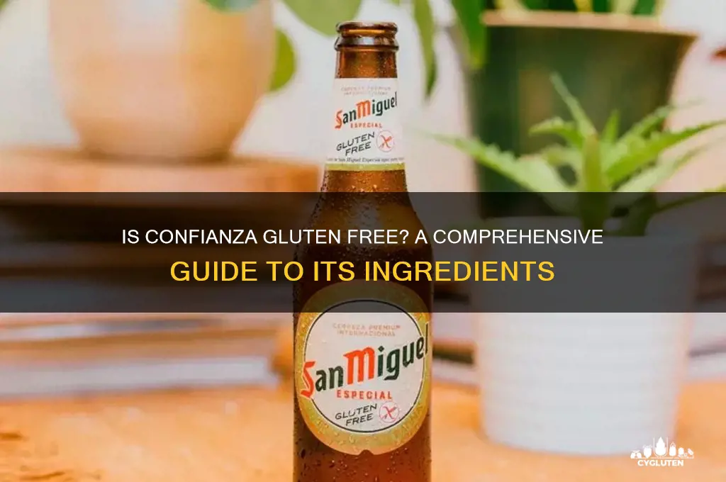 is confianza gluten free