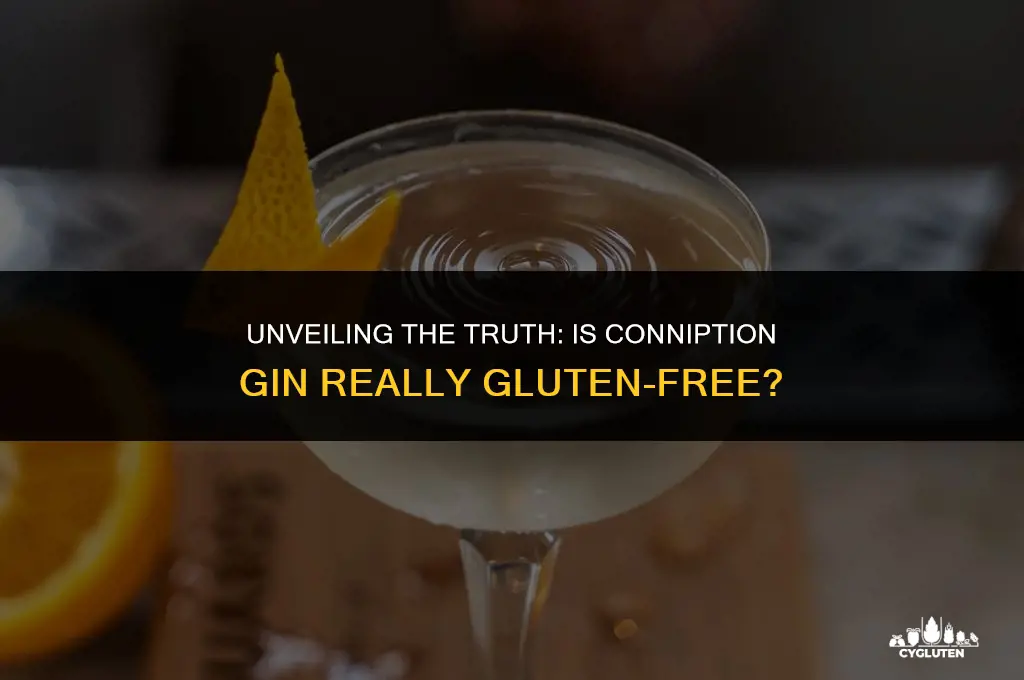 is conniption gin gluten free