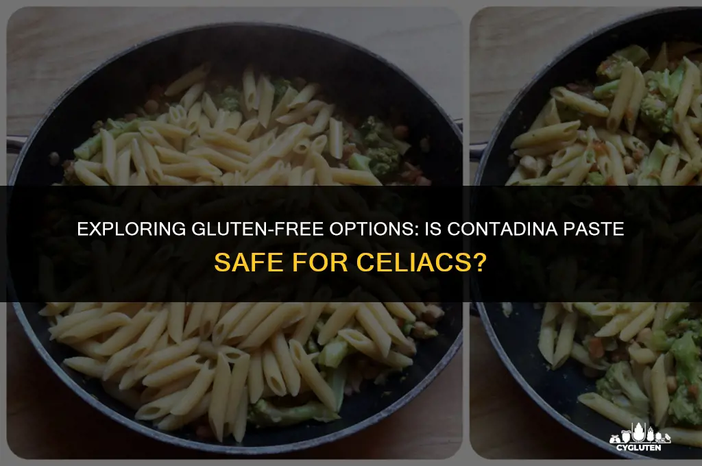 is contadina paste gluten free