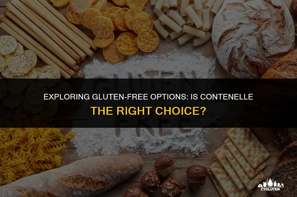 is contenell e gluten free