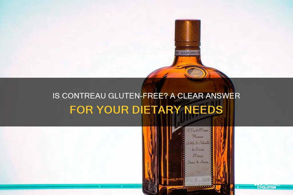 is contreau gluten free