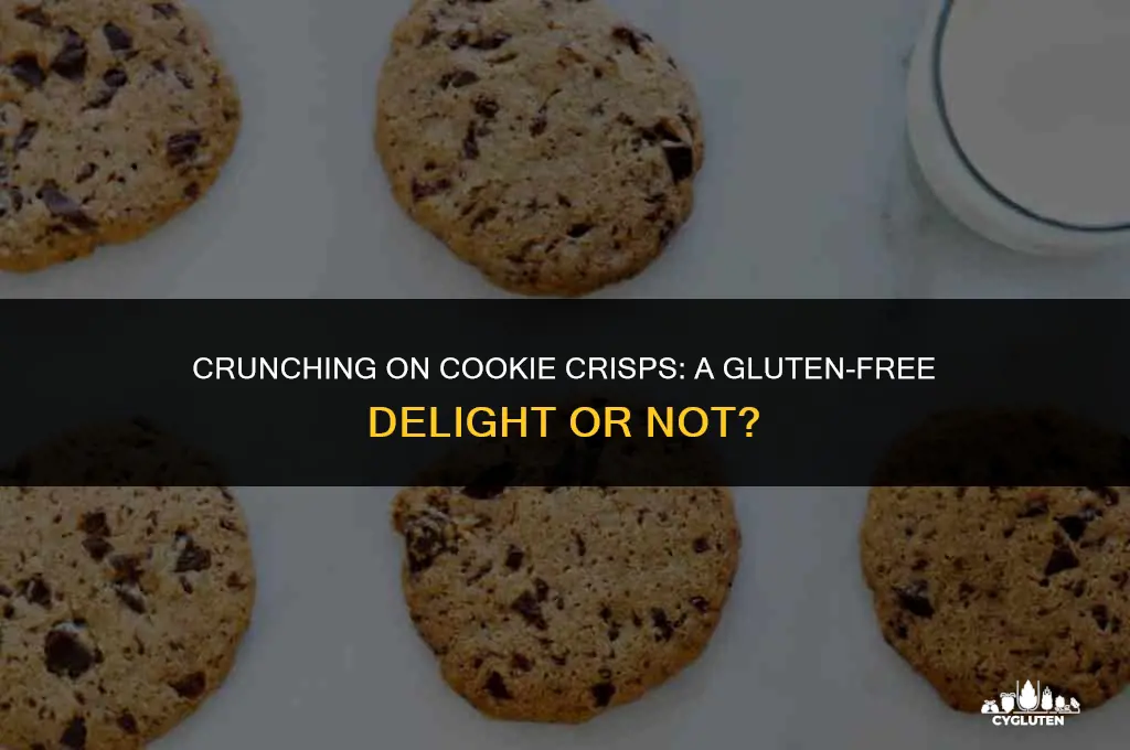 is cookie crisps gluten free