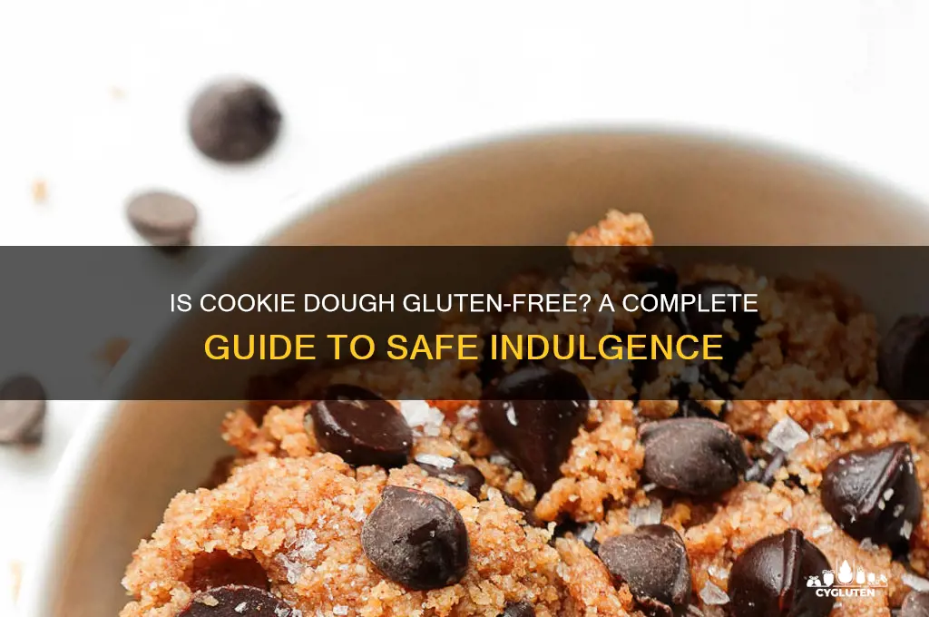 is cookie dough gluten free