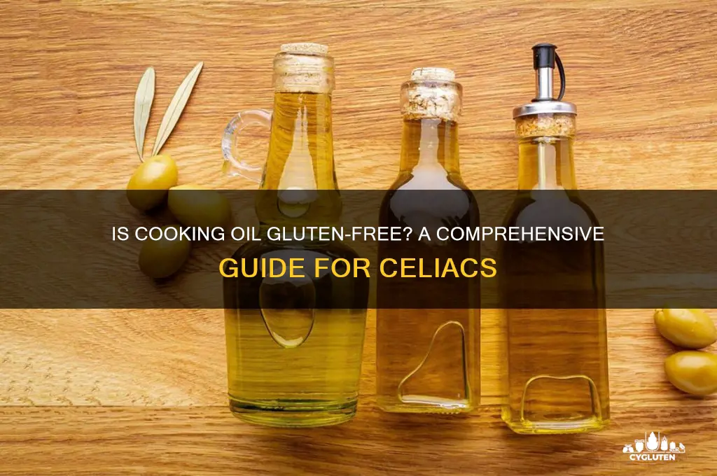 is cooking oil gluten free