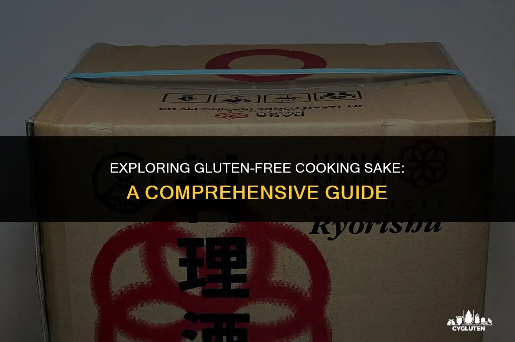 is cooking sake gluten free